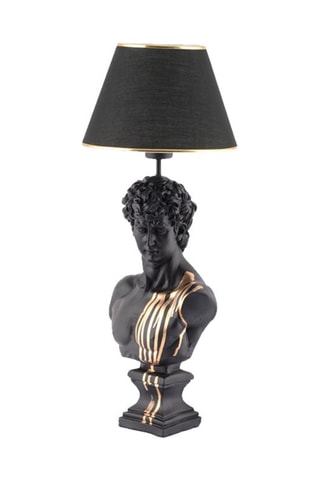 Lampe à poser - Noir et doré - 45 - 60 W