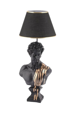 Lampe à poser - Noir et doré - 45 - 60 W