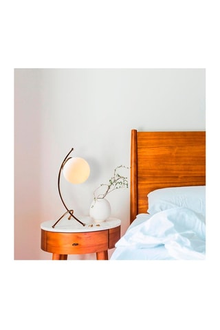 Lampe à poser - Cuivre