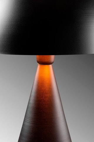 Lampe à poser Dodo - Noir et doré - 40 W