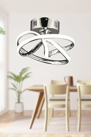 Plafonnier LED - Argenté