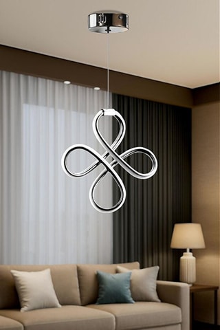 Suspension LED - Argenté