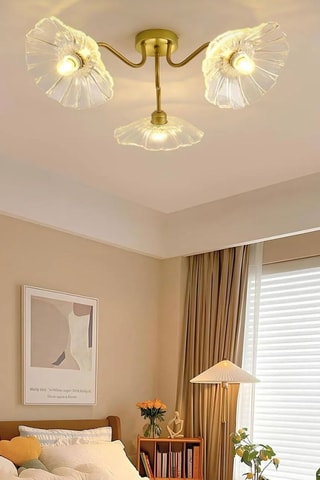 Plafonnier - Doré - 40 W