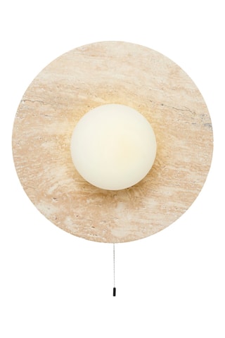 Applique murale en travertin - Beige