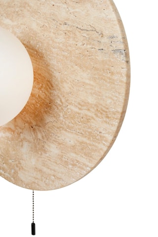 Applique murale en travertin - Beige