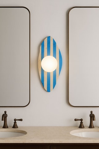 Applique murale en travertin - Beige