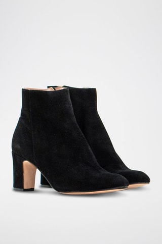 Bottines en nubuck - Noir