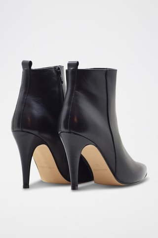 Stivaletti in pelle Greta - Nero