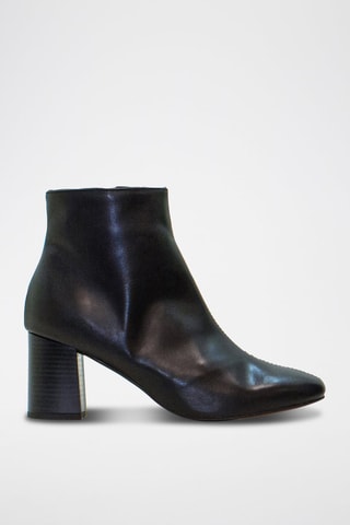Bottines en cuir Anastasia - Noir