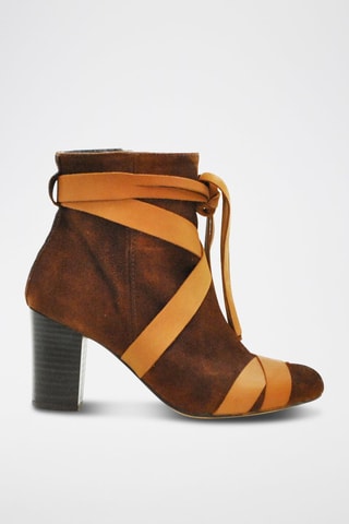 Nubuck Enkellaarzen Lutrell - Camel