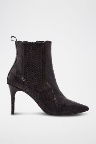 Leren Enkellaarzen Paolini - Bruin