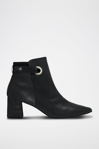 Bottines en cuir Sherezade - Noir
