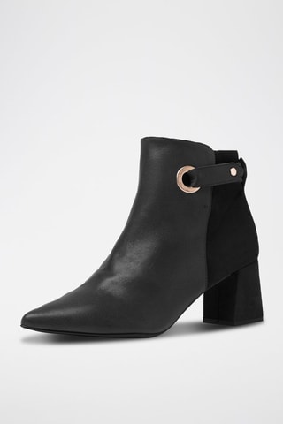 Bottines en cuir Sherezade - Noir