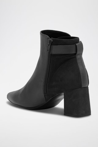 Bottines en cuir Sherezade - Noir