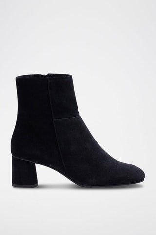 Bottines en nubuck Gimena - Noir