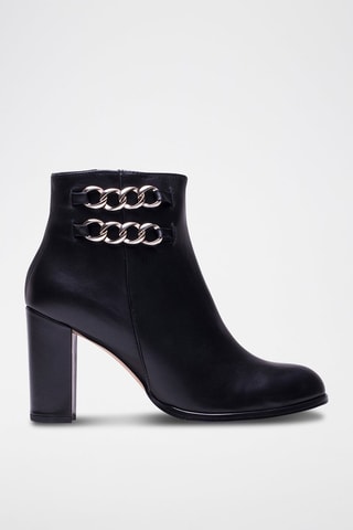 Stivaletti in pelle Doris - Nero