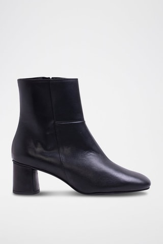Stivaletti in pelle Gimena - Nero
