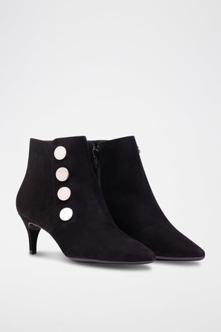 Bottines en nubuck Brigida - Noir