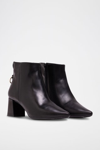 Stivaletti in pelle Alana - Nero