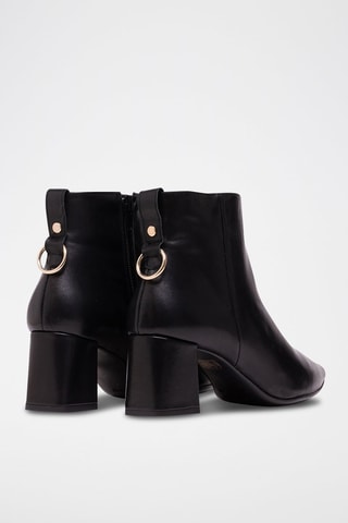 Stivaletti in pelle Alana - Nero