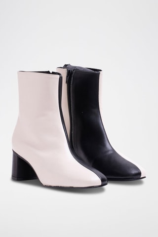 Bottines en cuir Rosario - Noir