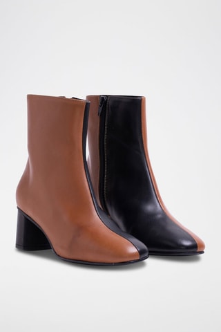 Bottines en cuir Rosario - Noir