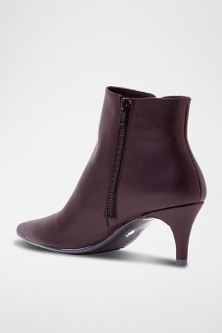 Leren Enkellaarzen Brigida Bruin