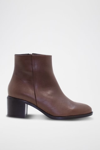 Stivaletti in pelle - Marrone