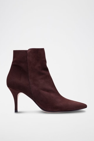Bottines en nubuck Angelina - Marron