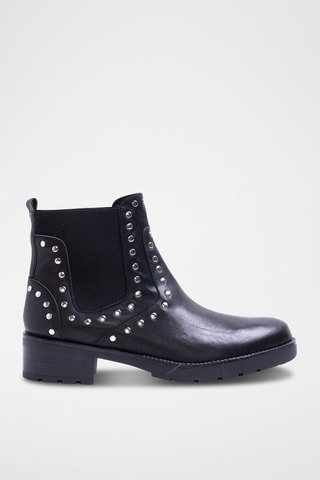 Stivaletti Beatles in pelle Borei - Nero