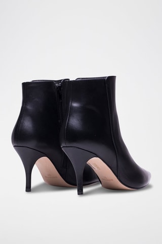 Stivaletti in pelle Angelina - Nero