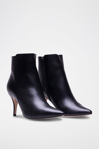 Stivaletti in pelle Angelina - Nero