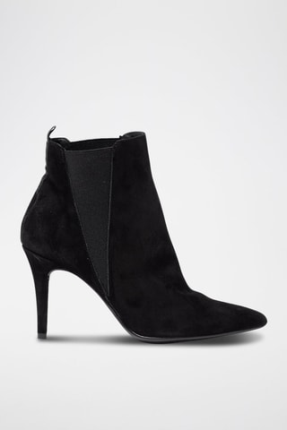Bottines en nubuck Asun - Noir