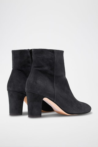 Bottines en nubuck Marilo - Noir
