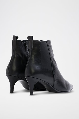 Leren Chelsea Boots CA-1653 Zwart