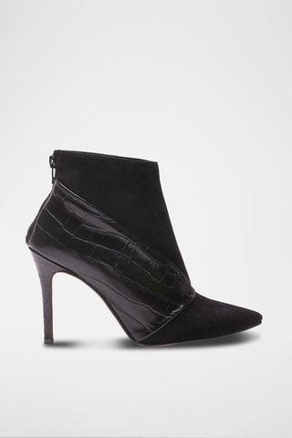 Bottines en cuir Flavia - Noir