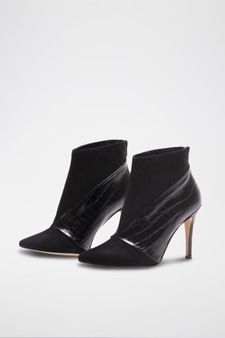 Bottines en cuir Flavia - Noir