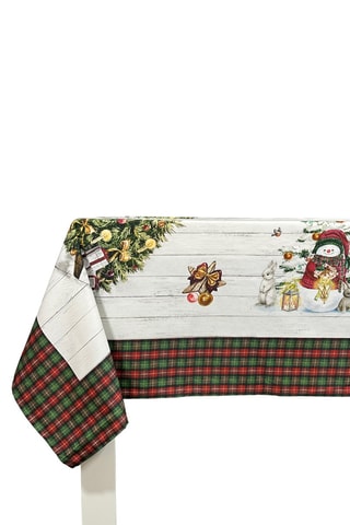 Mantel Holly joly - Blanco y marrón