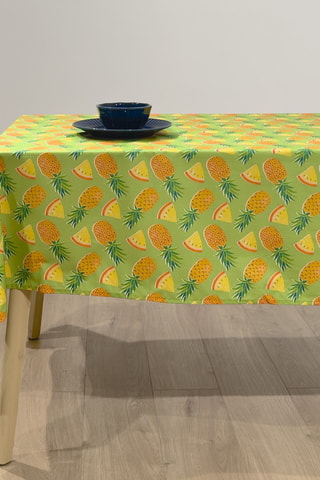 Mantel Kent pineaples - Verde y naranja