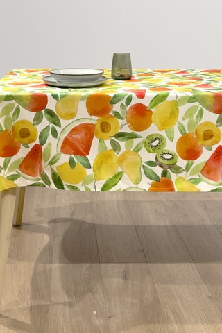 Mantel Kent Summer - Verde y naranja