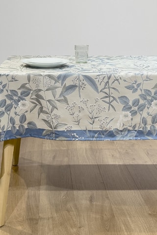 Mantel Twister Billings - Crudo y azul