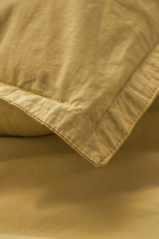 2 fundas de almohada de algodón orgánico 91 hilos/cm² Liso PB - Amarillo pastel