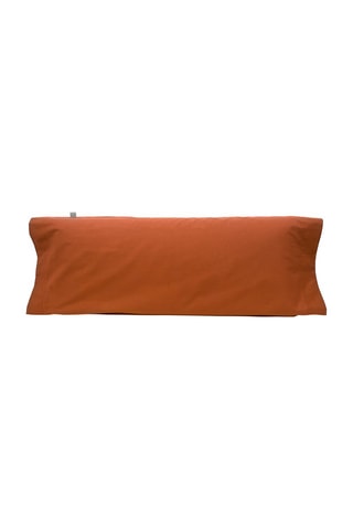 Funda de almohada de algodón 57 hilos/cm² Casual - Terracota