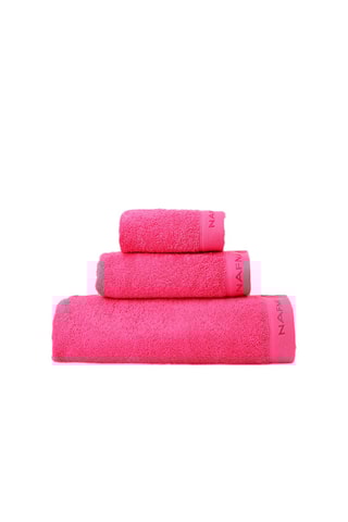 3 toallas Casual - Fucsia