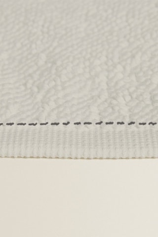 Alfombra de baño Bone - Beige - 50 x 70 cm