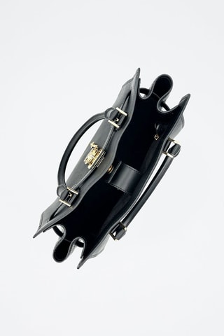 Bolso de piel - Negro