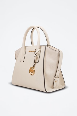 Bolso de piel - Crema