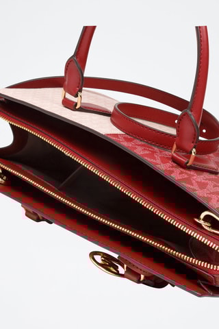 Bolso - Rojo y rosa empolvado