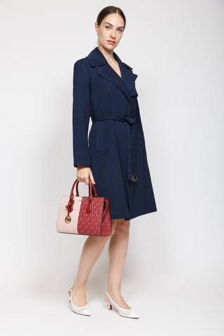 Bolso - Rojo y rosa empolvado