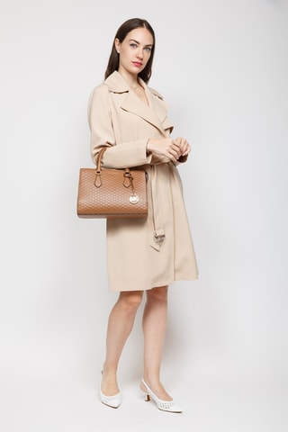 Bolso de piel - Camel